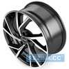 Купити Легковий диск MAK KASSEL BLACK MIRROR R19 W7.5 PCD5x114.3 ET47 DIA67.1