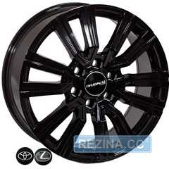 Купити Легковий диск REPLICA LEXUS 1754 BLACK R20 W8.5 PCD6x139.7 ET40 DIA95.1