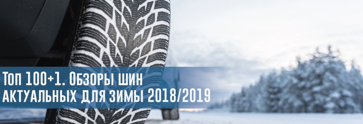
                                    Топ 100+1. Обзоры шин актуальных для зимы 2018/2019                                    – rezina.cc